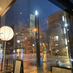 CAFE ETRANGER NARAD - なんと、日中の晴れから雷雨に遭遇……。