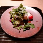 蓬左茶寮 - ローストポークサラダ