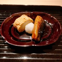 蓬左茶寮 - 鰻の印籠煮 玉子焼き