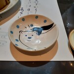 趙の飲茶 888 - ミニドーナツがのっていたお皿。