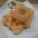 でん - 甘海老天ぷら('13.04)
