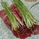 でん - イチボ握り('13.04)