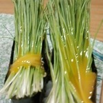 でん - 芽葱握り('13.04)