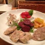 前菜盛り合わせ（2013.4.12）