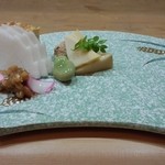 でん - お通し('13.04)