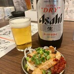 Sakaba Sutando Nyu-Tsurumatsu - 瓶ビール大とてっちゃん