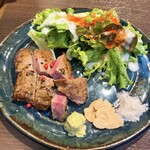 地酒と肴のお店 わだち - サーロインステーキ