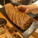 麻布 黒しゃり - 