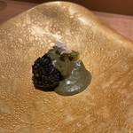 麻布 黒しゃり - 