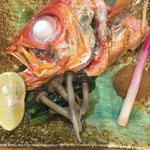 鮨 ひでぞう - 金目鯛かま焼き