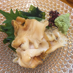 鮨 ひでぞう - 活ツブ貝