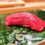 鮨処木はら - 本鮪赤身　づけ 