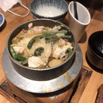 地鶏料理 味千両 - 鳥釜飯