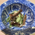 味ひろ - [小鉢]
      ・ 鱧の皮と胡瓜の和えもの