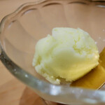 鮨処木はら - 山葵のシャーベット