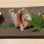 味ひろ - [前菜]
      ・ 冬子と瓜の白和え、丸十、梭子魚寿司、ばちこ、蒸し鮑