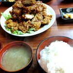 Namban Tei - ザンタレ　+　定食（350円）