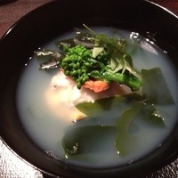 祇園 さゝ木 - あさりのシンジョウ椀（アサリのお出汁）