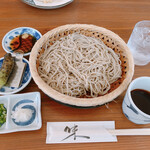 Koukiyufukakurezakayasoba - ざる蕎麦は本生山葵が付きます^ - ^