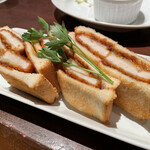 ハイボールバー　サニーサイド1923 - チキンカツサンド