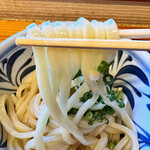 ふる里うどん  - ツルコシ麺　コシがあるけど啜れます