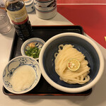 本格手打うどん おか泉 - 生醤油うどん  小