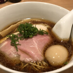 Raxamen miura - 醤油ラーメン味玉いり　900円