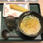 はなまるうどん - 2022/9再訪 はなまるうどん 水戸エクセル店 かけうどん小\240 イカ天\130