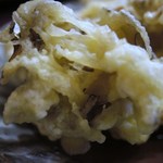 ふみきりそば - 天ぷら盛り合わせ３００円
