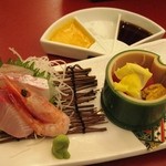 清流山水花 あゆの里 - お造り