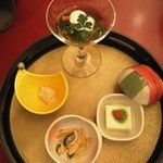 清流山水花 あゆの里 - 前菜