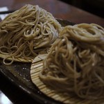 ふみきりそば - 夫婦もりそば９００円