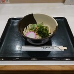 伊勢道安濃SA（上り） 安濃横丁 - あおさ入り伊勢うどん750円