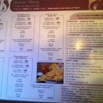 インド・ベンガル料理レストラン アラム - ディナーメニュー