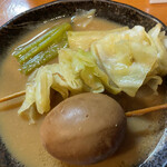 ささよし - ささよし(キャベツ、煮玉子)