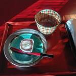 京・富小路 天ぷら吉川 - 自家製　餅