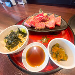 炭火焼肉 久 - 上久ランチ