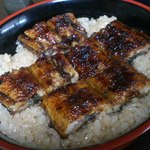 竹屋 - 鰻丼アップ