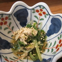 め乃惣 - 鶏肉の和え物