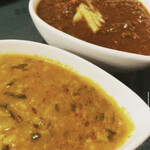 Soul Food India - キーマカレー と ひよこ豆のカレー