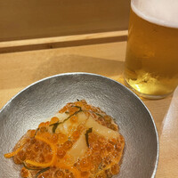 まんてん鮨 日比谷オクロジ店 - いくらたっぷりの松前漬け丼