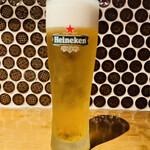 茅場町 牡蠣入レ時 - ◎生ビール