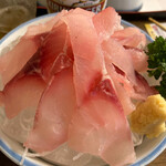 川豊 - 冷水、氷にシッカリ〆られた"鯉あらい"