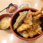 Tempura Ichidai - 特上天丼（1480円）2022年9月