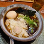 らーめん梶原 - 同行者の醤油らーめん