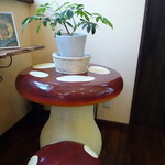 フェーヴ - きのこの飾り机