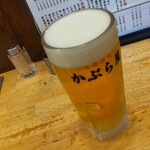 かぶら屋 - 生ビール