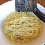 煮干し中華 らーめん 八 - 「朝つけ麺」の麺