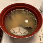 柳生の庄 - シジミの味噌汁