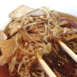 煮干し中華 らーめん 八 - 「朝つけ麺」のつけ汁